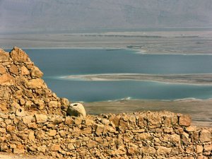 Masada, Izrael - twierdza pomnik