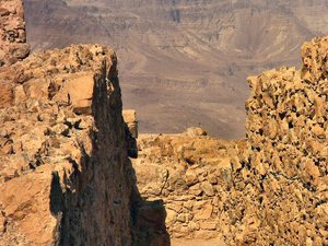 Masada, Izrael - twierdza pomnik