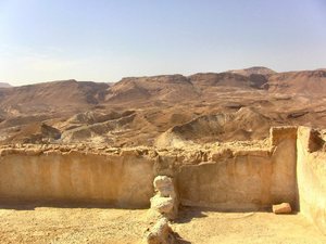 Masada, Izrael - twierdza pomnik