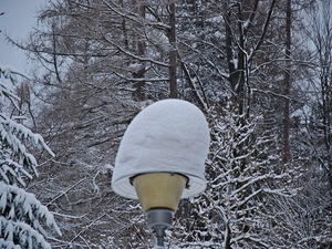 Zimowa lampa