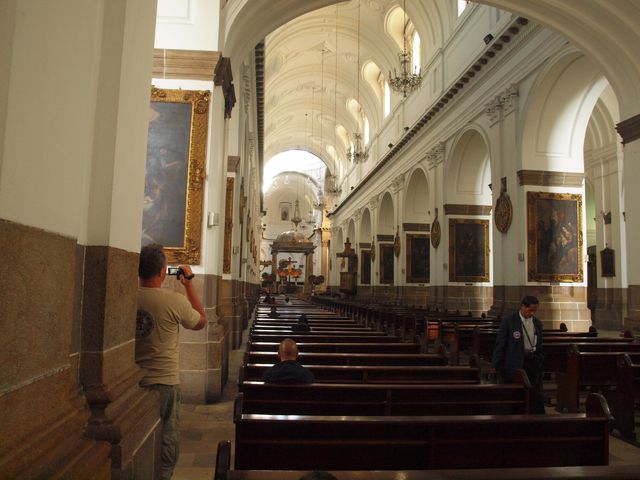 Katedra w Gwatemali - wnętrza