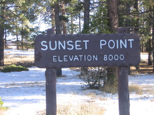 Sunset point  1 