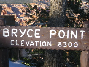 Bryce point  1 