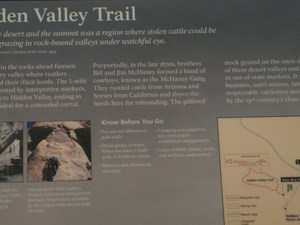 Hidden valley trail  2 