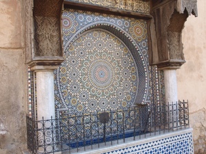 Meknes - fontanna