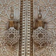 Fez - brama pałacu królewskiego - detal