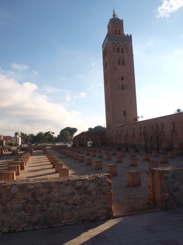 Marakesz - minaret Koutoubija