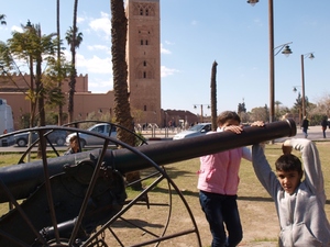 Marakesz - minaret Koutoubija