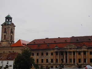 Pałac Promnitzów i wieża zamku Dewinów-Bibersteinów