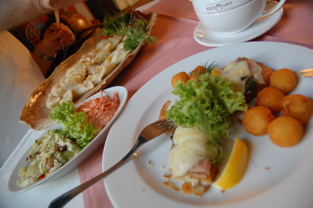 Zamek Czocha - potrawy restauracji zamkowej