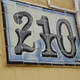ceramiczny numer domu