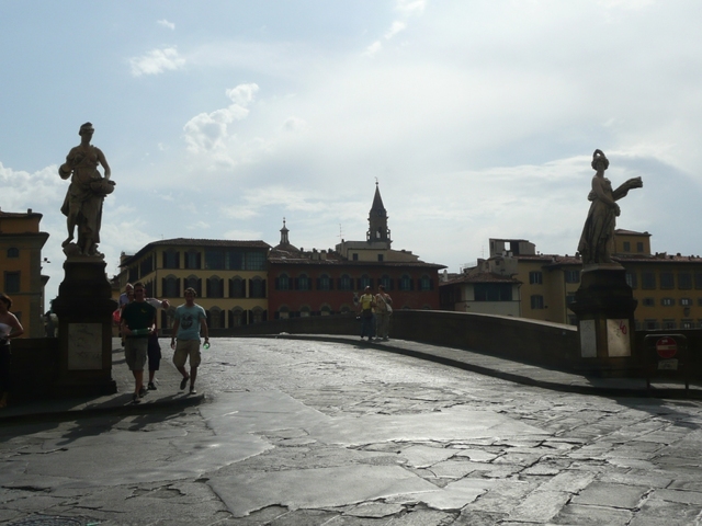 Wjazd na Ponte Santa Trinita