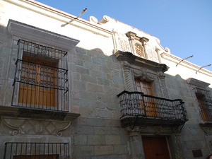 architektura Oaxaca