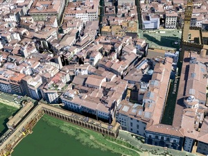 Galeria Uffizi nad rzeką Arno