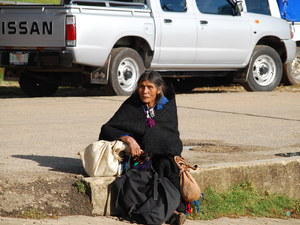 Indianie w San Juan Chamula