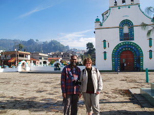 San Juan Chamula  kościół Indian