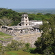 Palenque  widok na pałac