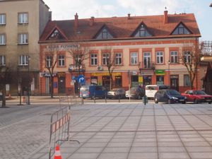Rynek w  Krzeszowicach