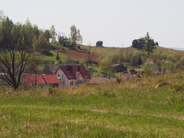 Widoki z ruin Łutowca