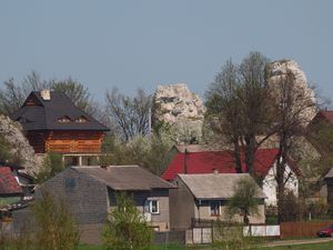 Ostatni widok wioski i ruin Łutowca