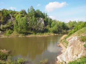 Kadzielnia -  jezioro szmaragdowe