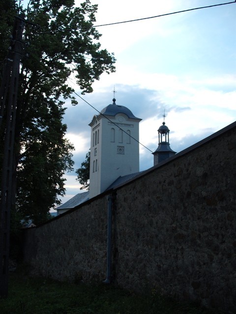 wieża kościoła w Św. Katarzynie