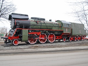 Przeworsk - lokomotywa parowa Oi49