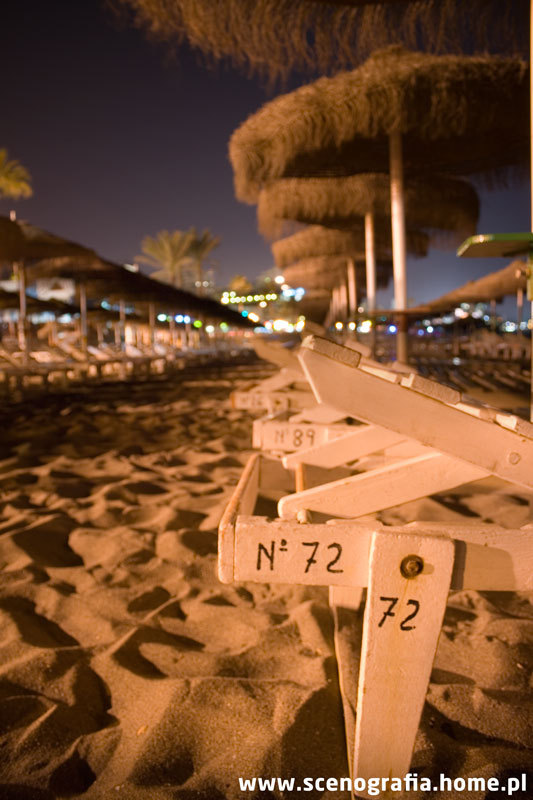 Benalmadena, plaża. Fot. Wojciech Gdowski