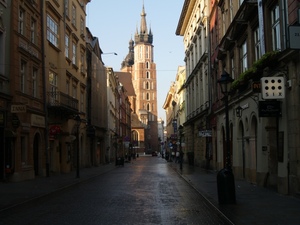 Floriańska o poranku