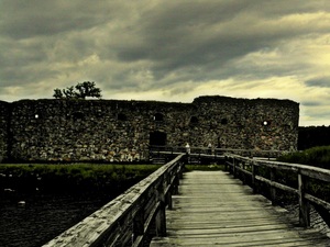 ruiny zamku Kronoberg