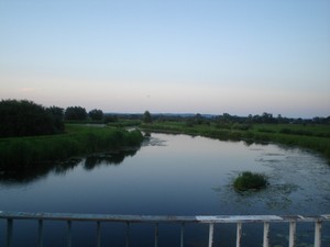 Dsc07056 Panorama z Mostu Nad Rzeką Tyna