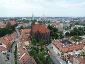 Panorama z wieży katedry