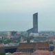 Panorama z wieży katedry- widok na Sky Tower