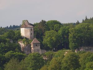 Widok na Zamek Ojców