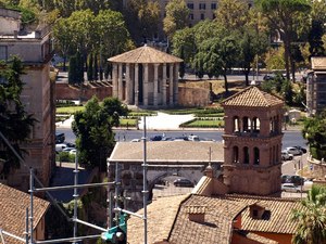 widok z Forum Romanum 