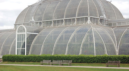 574844 - Kew gardens Królewskie Ogrody Botaniczne w Kew