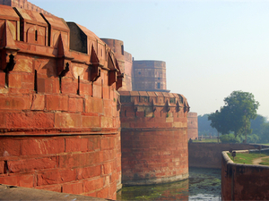 574865 - Red fort Kompleks Czerwonego Fortu w Delhi