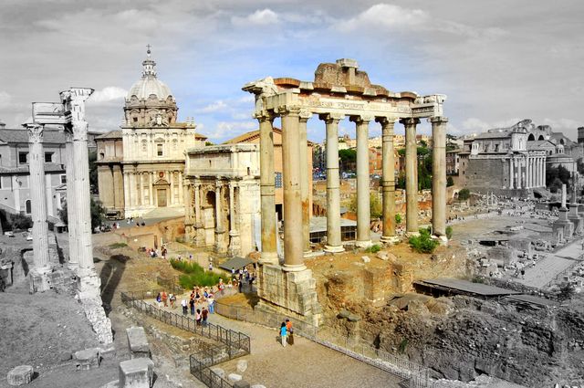 574870 - Watykan Historyczne centrum Rzymu eksterytorialne posiadł
