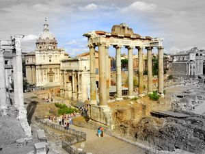574870 - Watykan Historyczne centrum Rzymu eksterytorialne posiadł