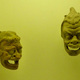 greckie maski w muzeum w Lipari