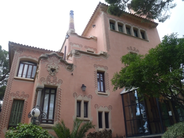 Barcelona   park guell   dom  w ktorym mieszkal gaudi