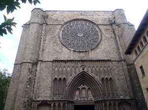 Barcelona   kosciol santa maria del pi