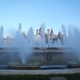 Barcelona   magiczna fontanna za dnia