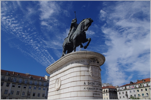Lizbona, Pomnik króla Jana I