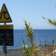 Te tablice ostrzegają przed tsunami