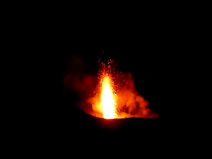 Ostatnia nasza erupcja,  trzeba schodzić