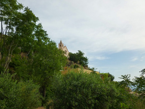 Już widać kościół San Bartolo
