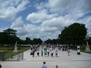 przed nami Jardin des Tuileries