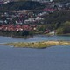 Widok na Stavanger ze wzgórza Lifjellet