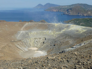 Fumarole po prawej
